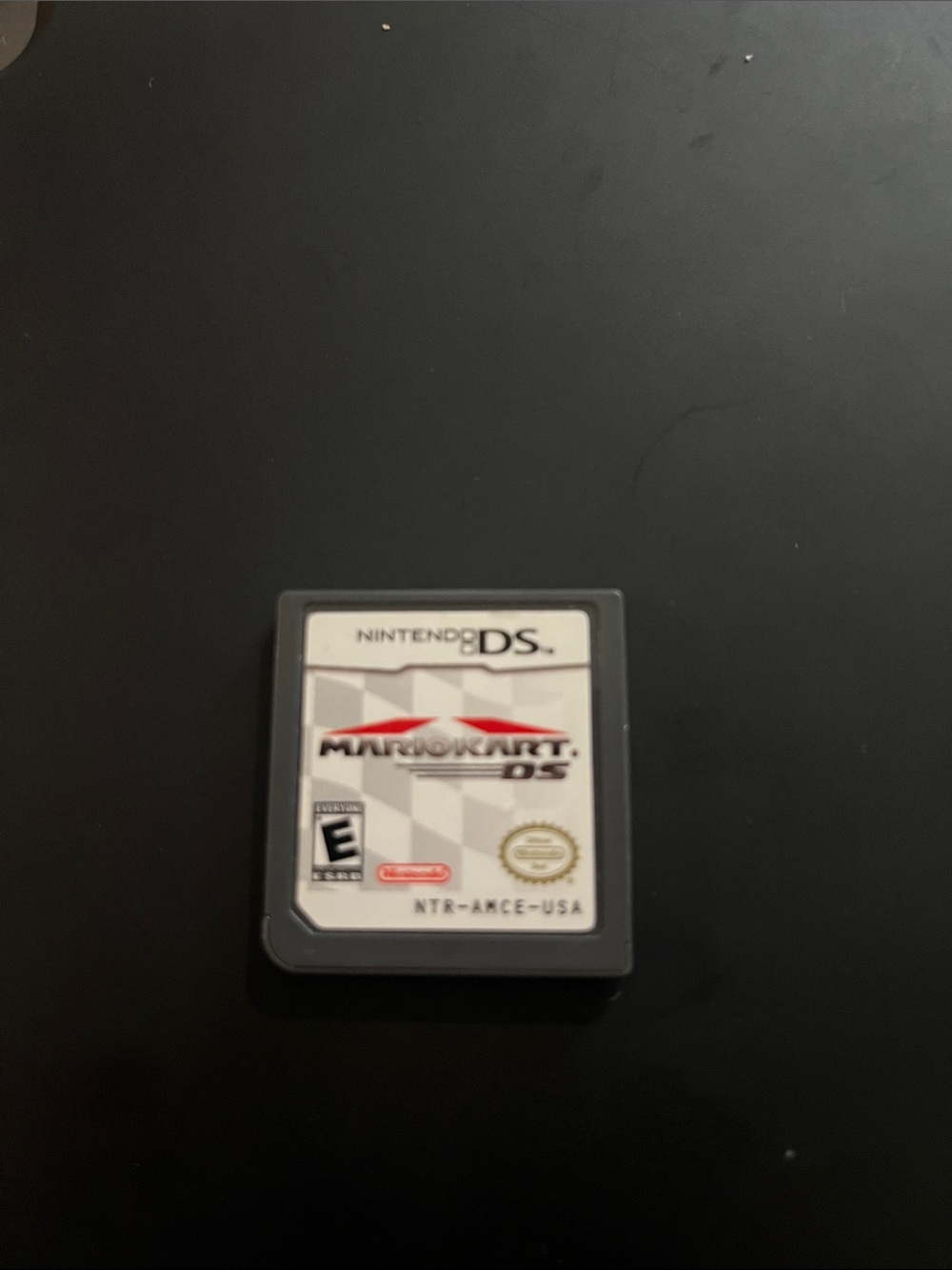 Nintendo Mario Kart DS Game Card - White, Gray, Red
